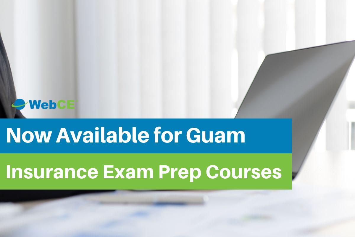 Insurance Exam Prep Courses Now Available for Guam